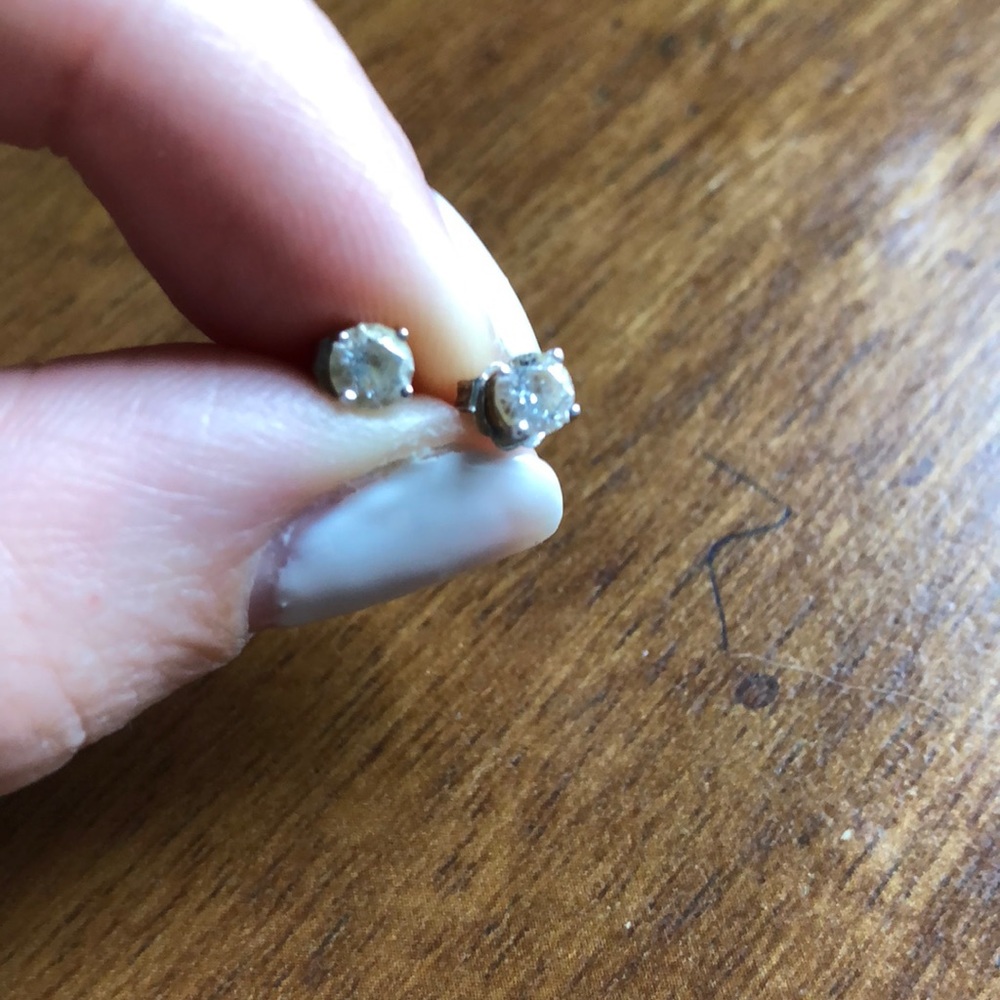Cubic Zirconia Studs
